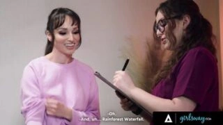 GIRLSWAY – Gorgeous Masseuse Leana Lovings Gives Busty Client Lexi Luna A Massage To Remember