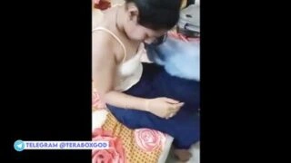 Teacher ke sath sex karti hui Indian college girl – Desi MMS xxx. Telegram @Pre