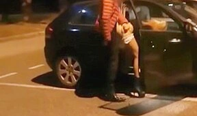 orgasme lors d un dogging sur le parking