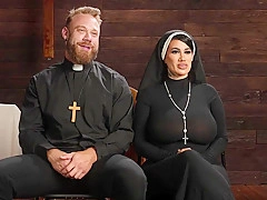 Nun punishes Father for sins