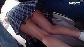 Japanese Babe been drugged & made to squirt in a crowded train