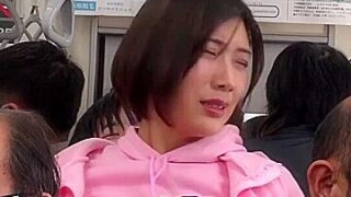 Tall Woman Repeatedly Climaxed by Mischievous Boys on a Crowded Train. Asian Erotic Video. x1x6AF705171E37F880AB