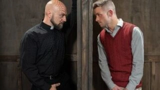 Confession to a priest turns into anal xxx