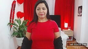 Natural big boobs hot cute web latina milf show