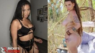 RICKYSROOM – Kira Noir and Indica Flower Double Showcase
