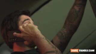 Welcome home, stepson! Step-mom MILF secret porn!