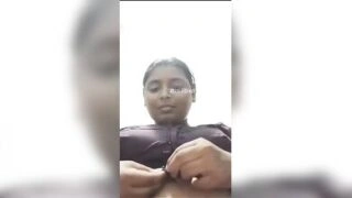 Gouthami reddy manthena removing saree blouse & black sexy bra showing Big boobs in bedroom video xxx viral??