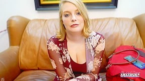 Astrid Busty Blonde Coed Full Oral Session Gets Pounded Until Cumming!
