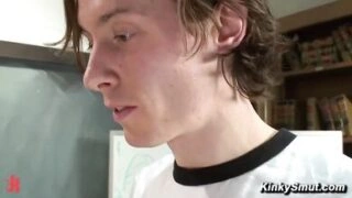 Angel Allwood and Owen Gray Blonde Milf Classroom Rope Hogtie Gagged Anal Pound