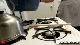 Danica Dillon French Maid Squirts On Multiple Fucking Machines In Velvet Lounge