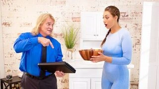 Evan Stone And Bella Rolland In Lucky Landlord Rent Is Due
