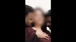 Amateur desi threesome